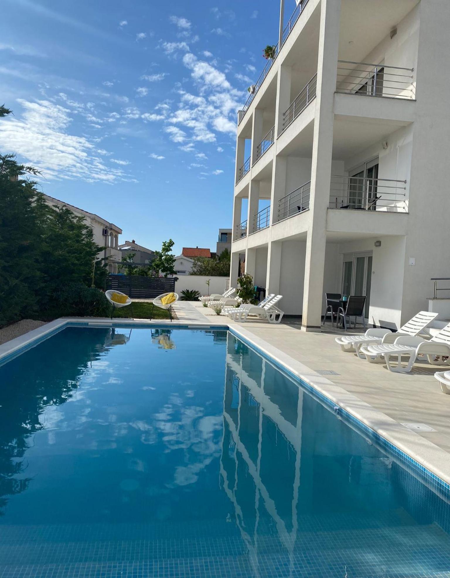 Apartment Deluxe Villa Carlotta Задар Экстерьер фото