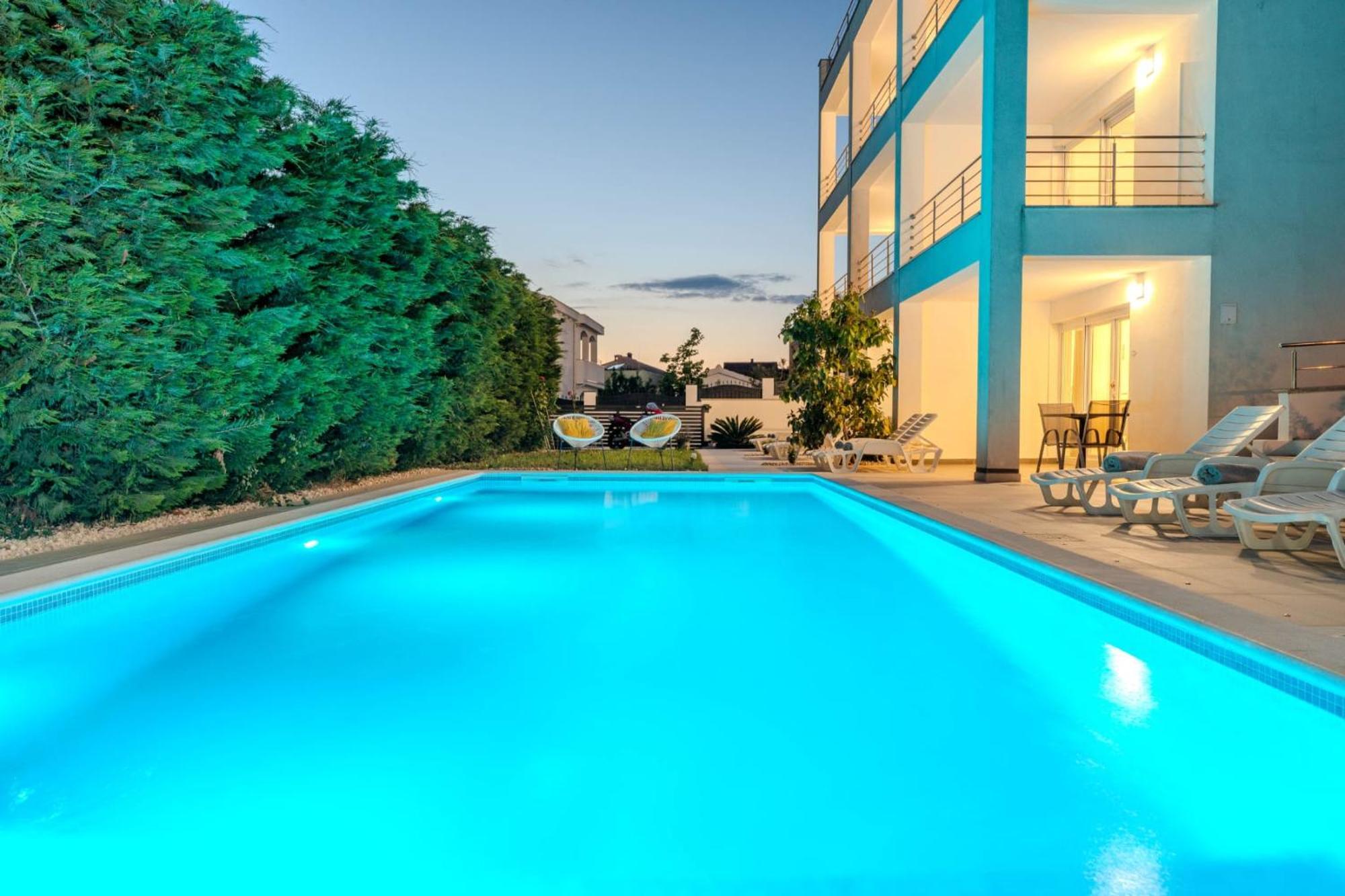 Apartment Deluxe Villa Carlotta Задар Экстерьер фото